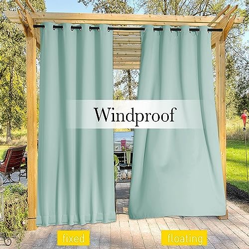 NICETOWN 2 PCs Waterproof Outdoor Curtains - Image 3