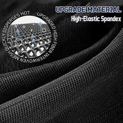 Car Front Window Shades, OUTTDID 2 Pack Side Window Sun Shades, Stretchy - Image 6