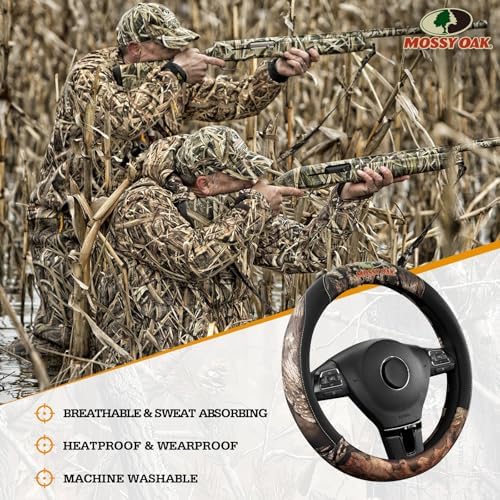 Mossy Oak Full Camo Steering Wheel Cover - Image 5