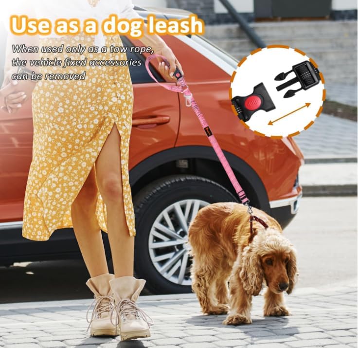 Laqibak Removable Dog Seat Belt Harness - Image 4