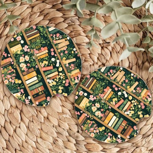 Ceramic Car Coasters – Absorbent Car Cup Holder Coaster Set - Image 7