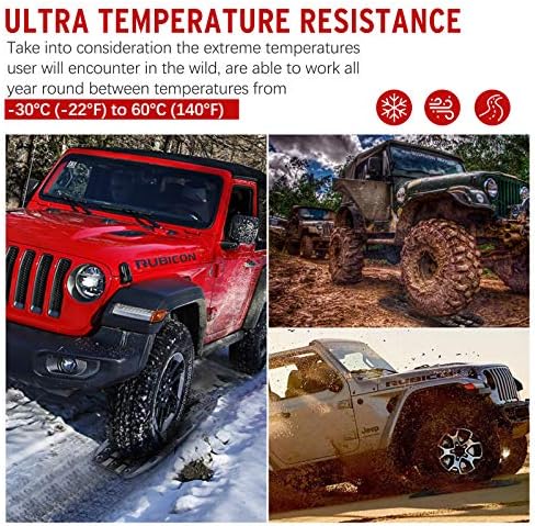 BUNKER INDUST Off Road Traction Boads, Snow Ramps-Black Tire Traction Tool - Image 6