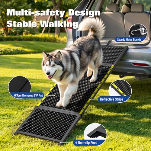 74"L x 20"W Extra Wide Dog Ramp - Image 6
