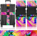 Slohif Luggage Straps for Suitcases Travel Belt Accessories Luggage Connector by Slohif