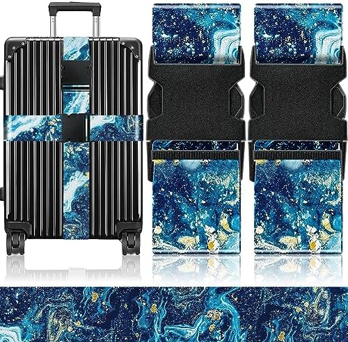 Slohif Luggage Straps for Suitcases Travel Belt Accessories Luggage Connector by Slohif