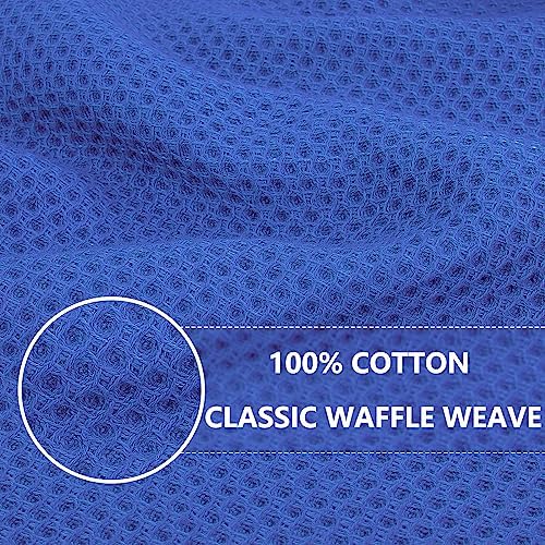 Homaxy 100% Cotton Waffle Weave Kitchen Dish Cloths 12-Pack - Image 2