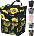 Pritent Car Trash Can with Lid Leakproof Car Garbage Bag Vehicle Trash Bin by Pritent