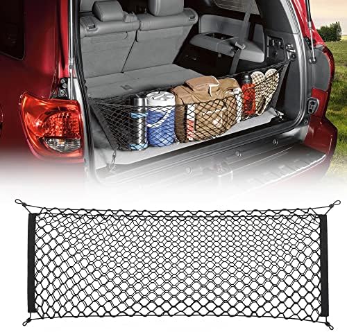 MICTUNING 2-Layer Heavy Duty SUV Truck Cargo Net, 44 x 15 Inch Universal Bed Net - Image 6