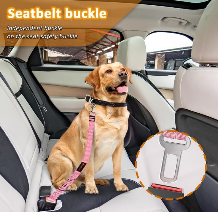 Laqibak Removable Dog Seat Belt Harness - Image 3
