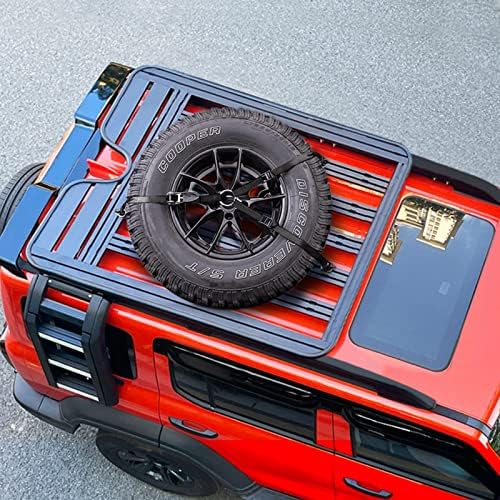 Spare Wheel Strap, Adjustable Ratchet Spare Tire Tie Down Straps Over the Wheel - Image 7