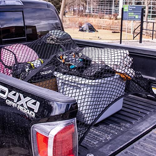 Highly Elastic Cargo Net, Simple Truck Bed Cargo Mesh Organizer, Suitable - Image 3