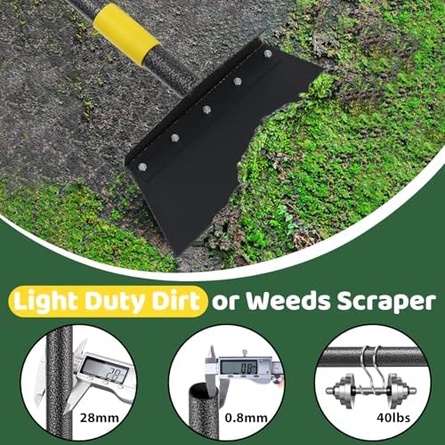 Ice Scraper, Snow Shovel, 2 Spades, Heavy Duty Floor Scrapers - Image 4