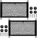 Frienda 4 Pcs Small Cargo Net Boat Storage Mesh Netting, 21 X 9.8 Inches by Frienda