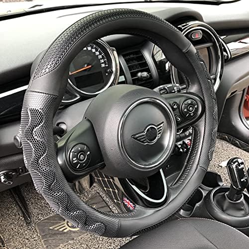 PINCTROT Small Size 14In Round Steering Wheel Cover Great Grip by PINCTROT