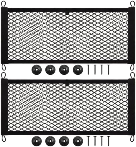 Frienda 2 Pcs Small Cargo Net Boat Storage Mesh Netting, 23.6 X 9.8 Inches by Frienda