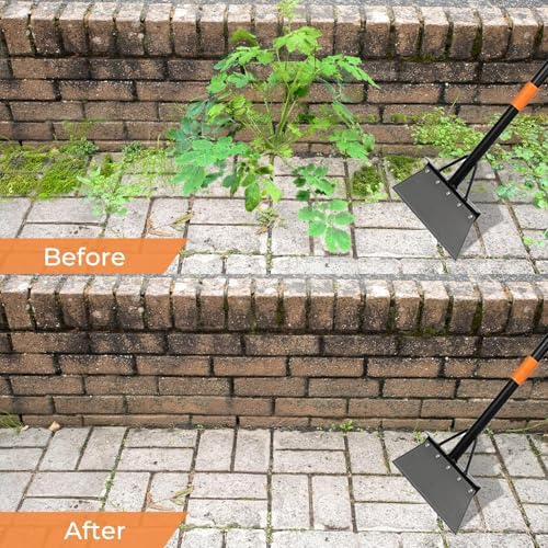 Garden Flat Shovel, Heavy Duty Weeding Tools Gardening, Ice and Snow Removal - Image 4