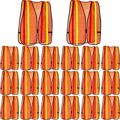 Haysandy 20 Pcs High Visibility Vest Reflective Safety Vest by Haysandy