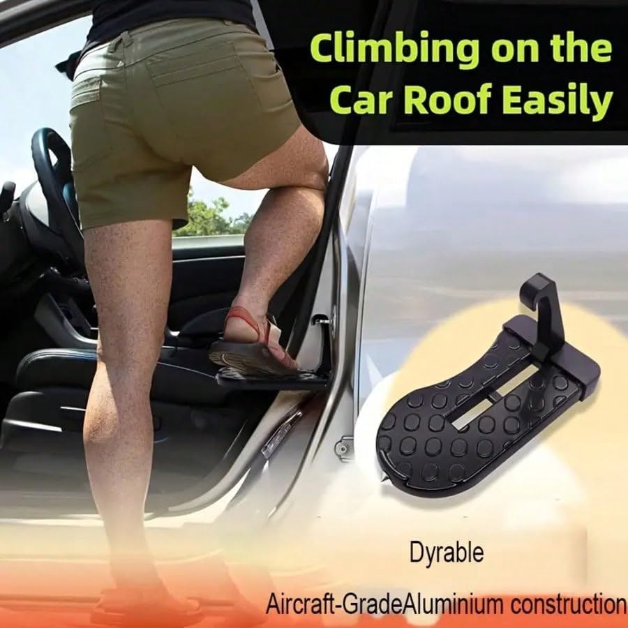3pc Premium Foldable Car Door Step Stool - Image 5