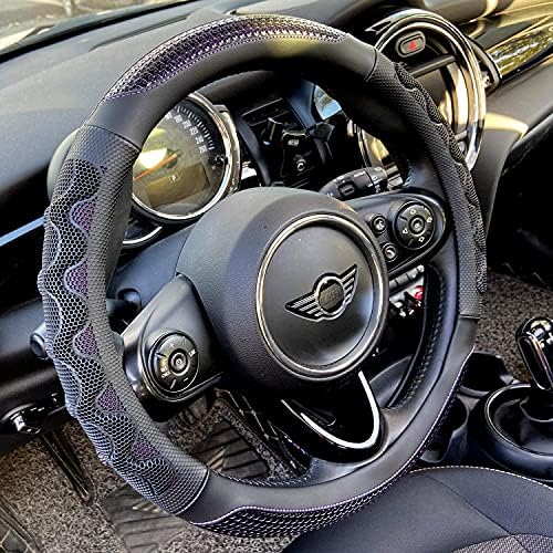 PINCTROT Small Size 14In Round Steering Wheel Cover Great Grip by PINCTROT