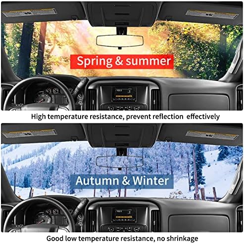 Dashboard Dash Mat Cover Leather Dashboard Pad Sun Protection Compatible - Image 5