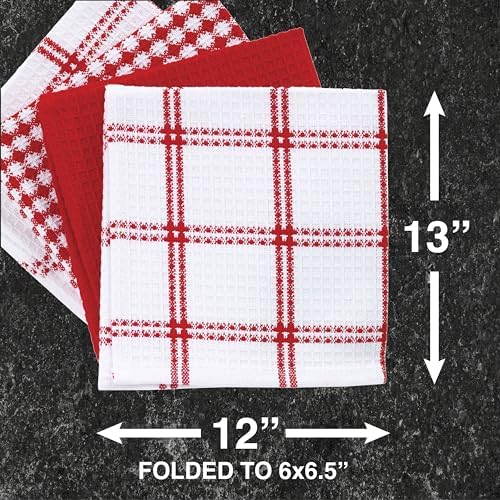 T-Fal Premium Waffle Dish Cloths: Highly Absorbent, Super Soft Long Lasting - Image 3