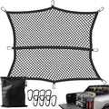 Truck Bed Cargo Net, Stretchable from 4'x4' to 7'x7', High Elastic Cargo Net by Dayacoco