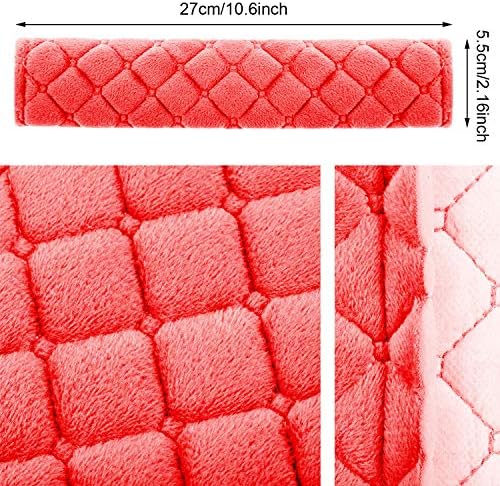 Tatuo 4 Pack Seat Belt Cover Extra Long Soft Pad - Image 2