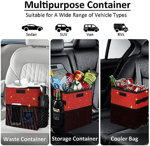 Car Trash Can, Cute Mini Trash Bag - Image 5