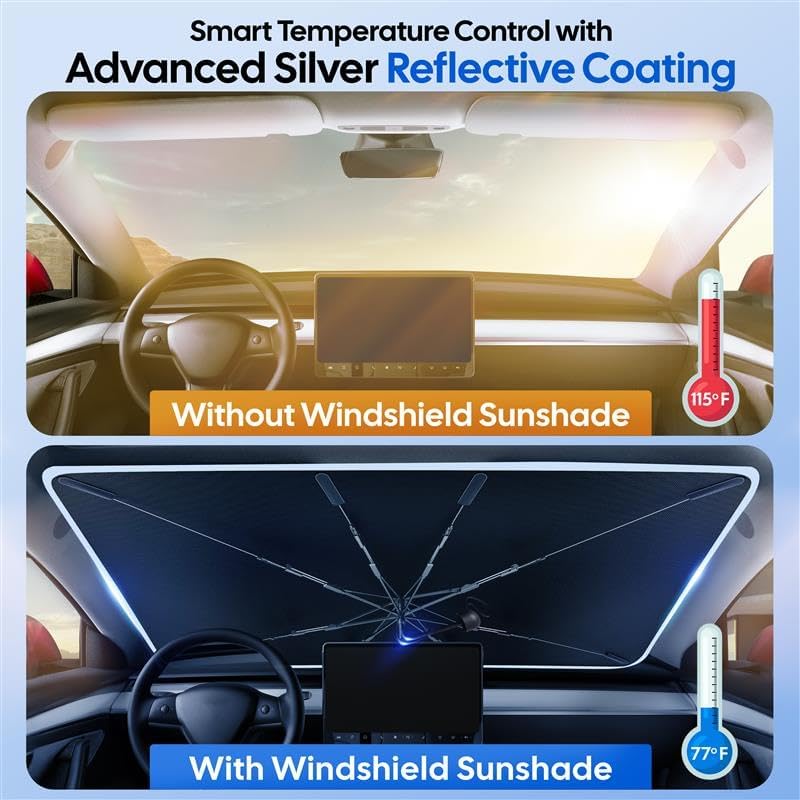EcoNour Windshield Sun Shade & Window Tint - Image 7