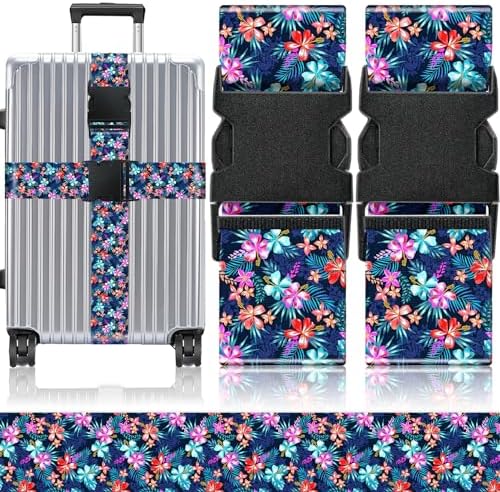 Slohif Luggage Straps for Suitcases Travel Belt Accessories Luggage Connector by Slohif
