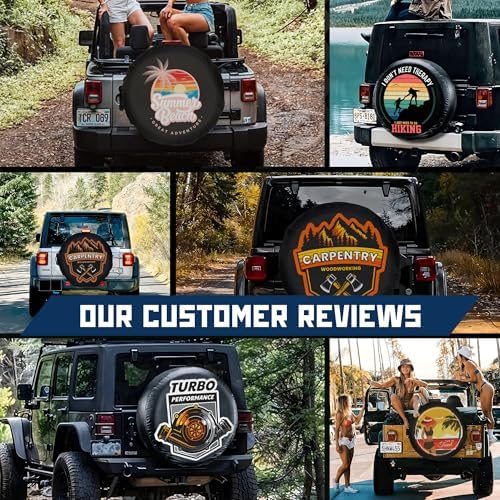 Custom PVC Leather Spare Tire Cover - Image 5