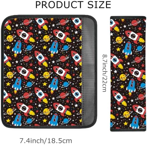 Seat Belt Cover for Kids, Seat Belt Pad for Boys Girls, Car Seat Straps - Image 2