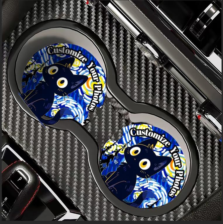 WOCOCN Car Coasters, Cup Holder Coasters by WOCOCN
